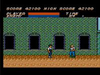 Vigilante sur Sega Master System